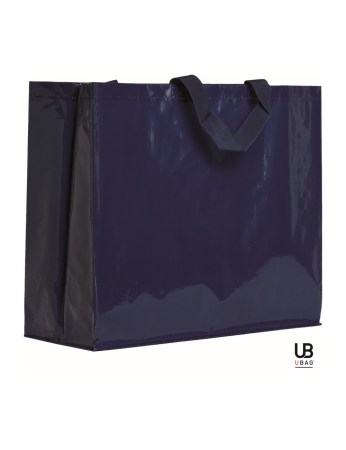 Τσάντα αγοράς pp woven 45 x 39 x 18εκ. (Orlando) navy